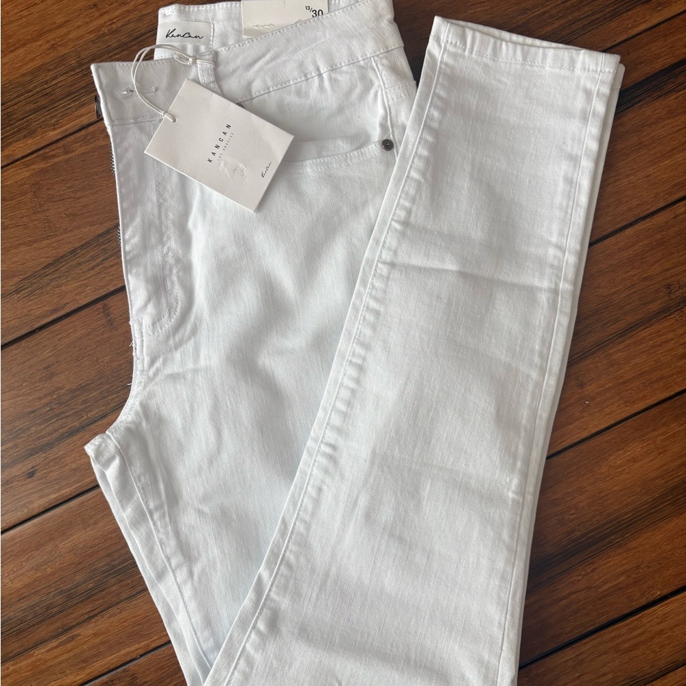 NEW! KanCan White Denim Jeans